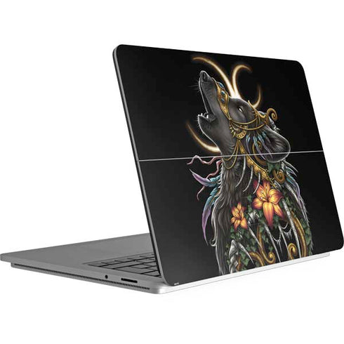Wolf Howling by Sarah Richter Surface Laptop Studio Skin
